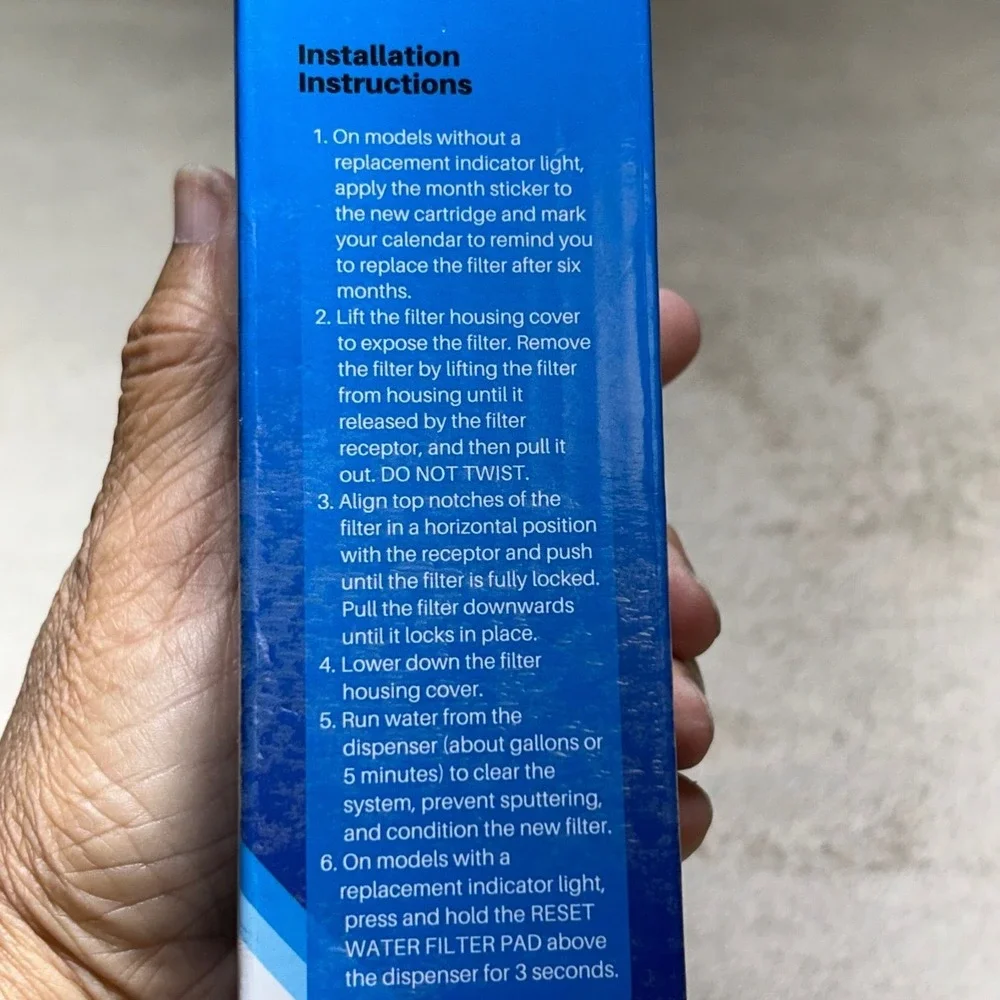 ICEPURE RWF3600A Refrigerator Water Filter 4 Pack Replaces GE RPWF NSF Certified